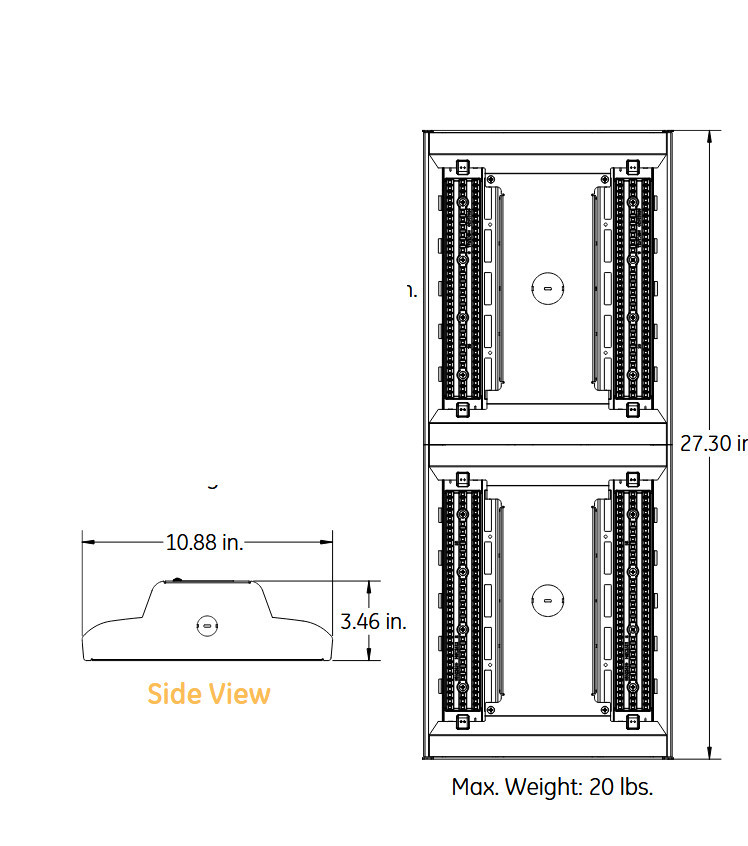(quantity of 4) Albeo ABV3 High Bay, High Lumen LED fixture, 184 watts, 30000 lumen,  4000K Color Temperature, Occupancy Sensor, 120/277V