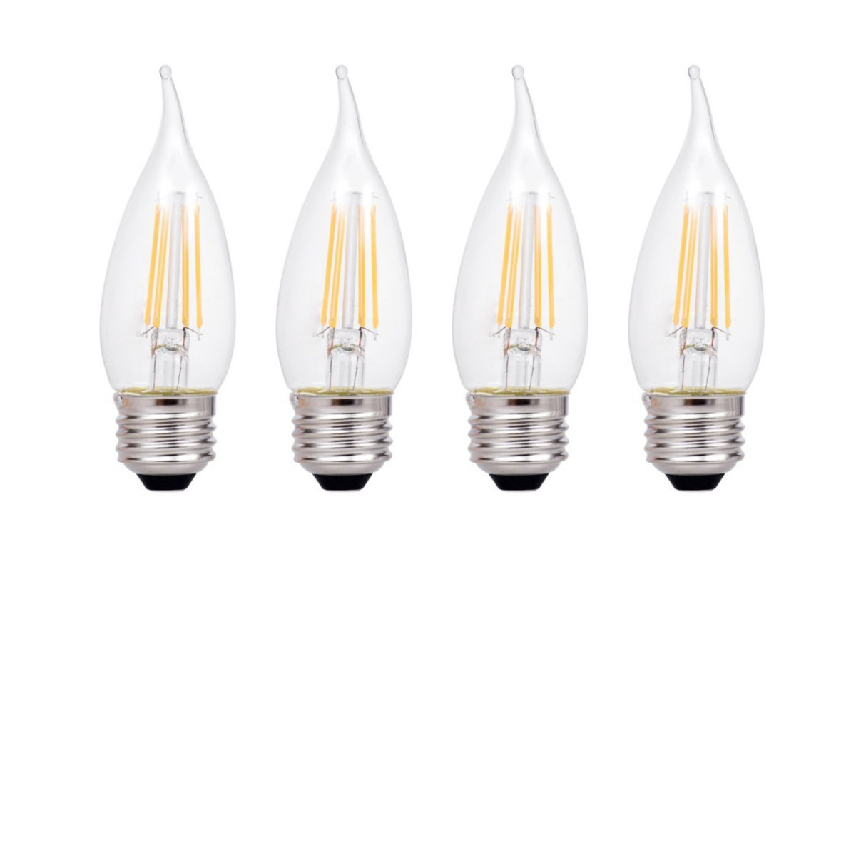 Sylvania 40393 LED B10, 25 watt equivalent, 200 lumens, Soft White, Dimmable LED Light Bulb