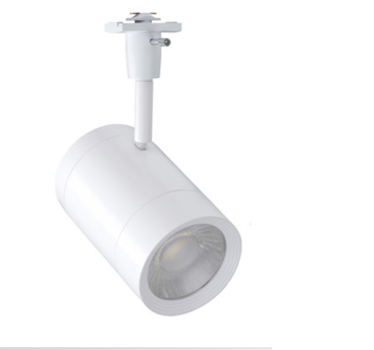 Lightolier LED Core Track Head, THC Lightolier, 1050 lumen, 10 watt, wide flood 36 degrees, 90 CRI, 3000K, White Matte, THCL10930WH