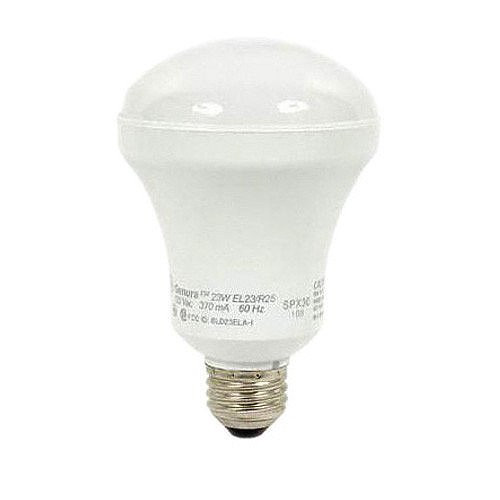 GE 12273 - EL23/R25/WW Flood Screw Base Compact Fluorescent Light Bulb,  1100 lumen, 23 watts, 3000K Warm White