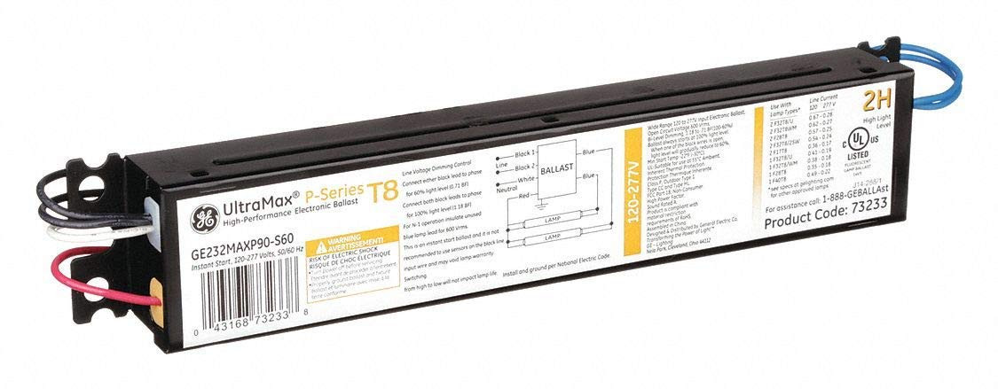 GE 73233 - GE232MAX90-S60 T8 Fluorescent Ballast
