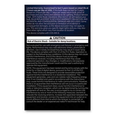 GE 40893 LED BR30 Dimmable Soft White Flood Light Bulb, 10 watts, 700 lumens, medium base