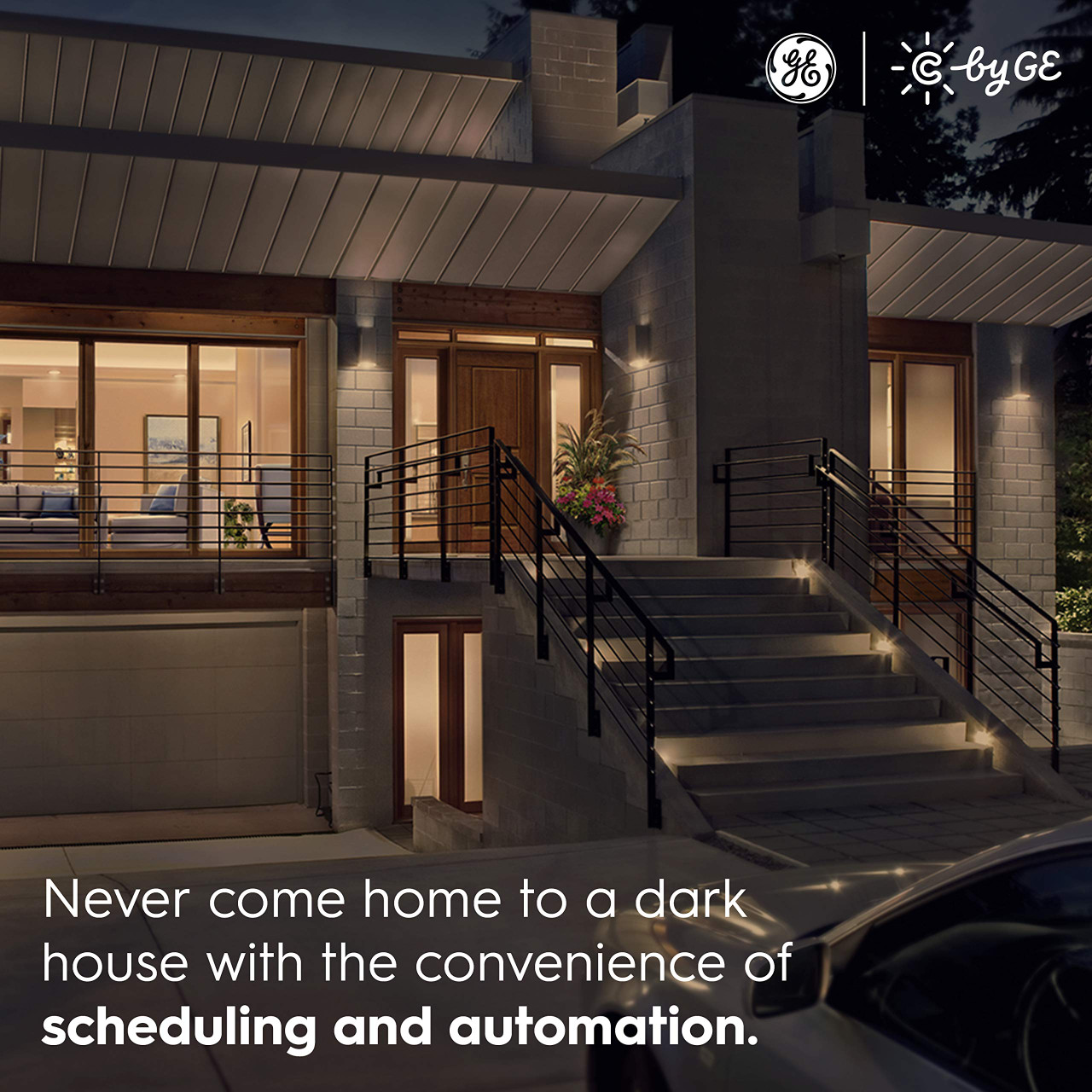 C by GE Full Color LED A19 Direct Connect smart bulb