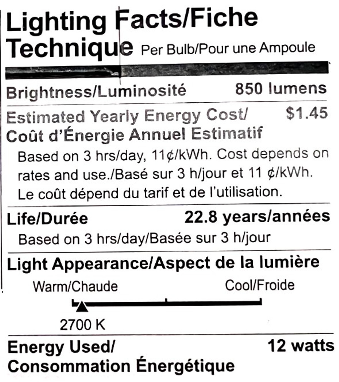 GE low glare LED PAR30 12 watt, Dimmable 40 degree flood light bulb, 850 lumens, 2700K warm white
