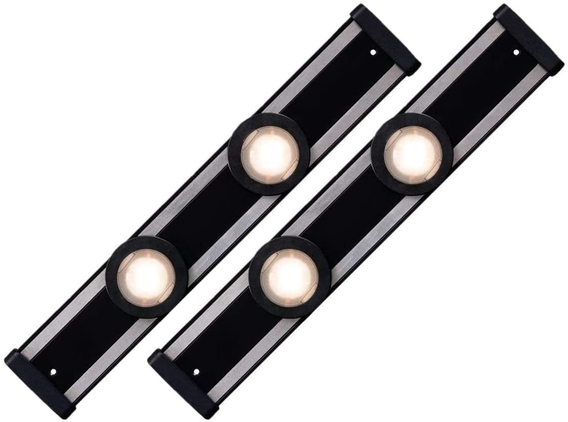 Cabinet Puck Light Kit, 2 Pucks, 3000K Color Temperature