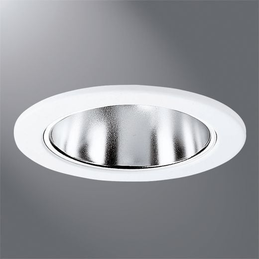 Halo 4003SC 4 inch Recessed Lighting Specular Reflector with White Trim Ring-- Friction Clip Retention (pack of 6)