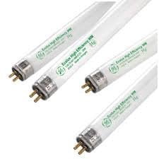 GE 46671 Fluorescent T5 lamp, 22 inches,  14 watt 1350 lumens, 3500K F14W/T5/835/ECO 46671 (10 pack)
