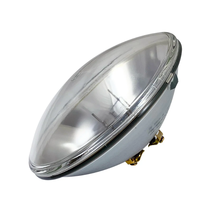 GE 89358 (5557X) Aircraft Sealed Beam Aviation Lamp PAR64 1000 watt 28v Screw Terminal Base Incandescent Light Bulb
