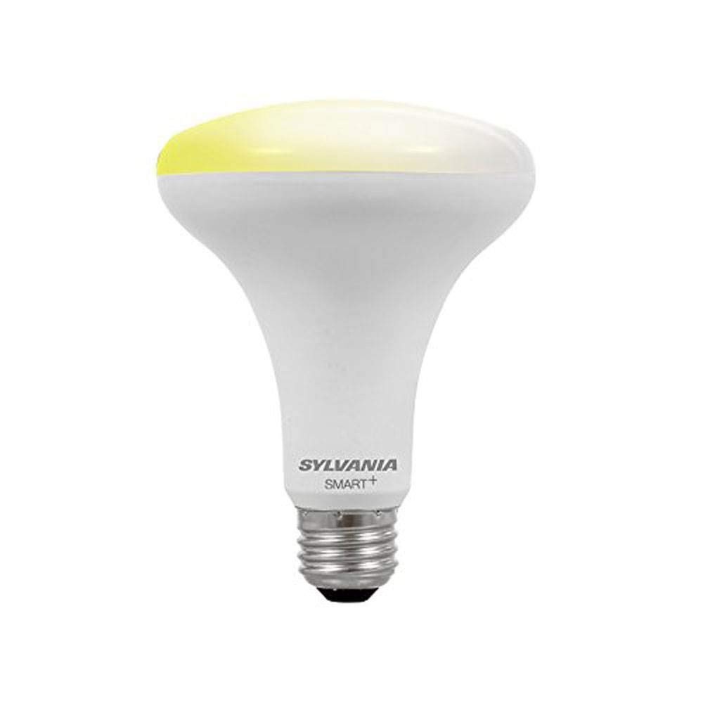SYLVANIA SMART BR30 Soft White 8.5W LED Light Bulb for Apple HomeKit and Siri Voice Control, Dimmable, No Hub Required - 1 Pack (74987)