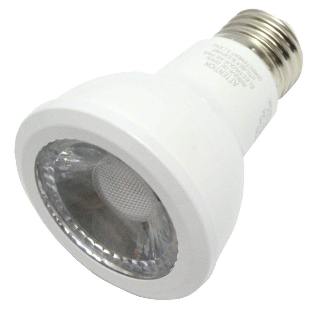 GE Par20 LED Reflector Flood Lightbulb, Dimmable, 7 watts, 430 lumens, 2700K LED Light Bulb