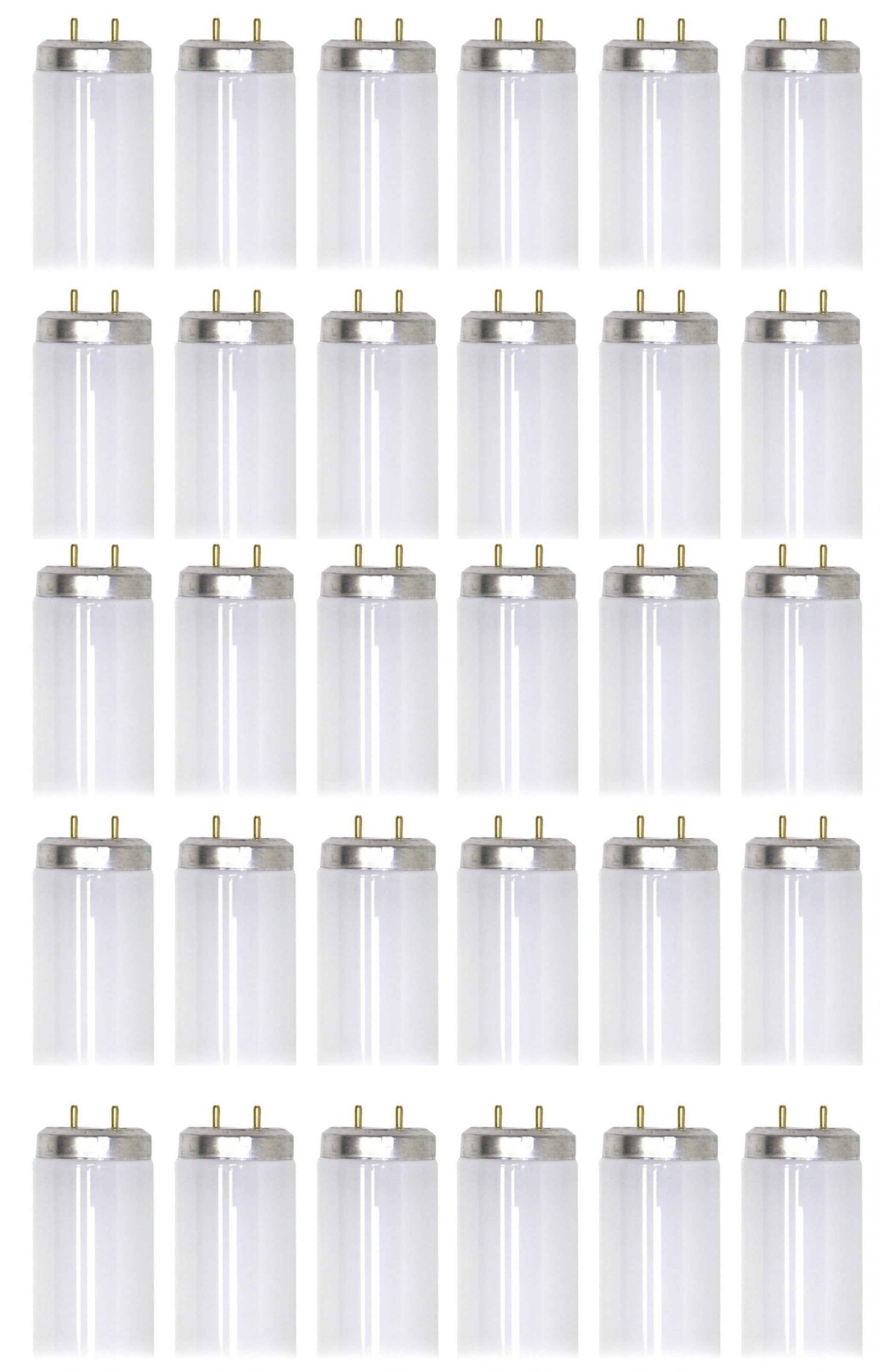 (case of 30 tubes) GE 66474 - F34/CX41/WM/ECO Straight T12 Fluorescent Tube, 48 inch, 34 watt, 2500 lumens, 4100K linear fluorescent tube