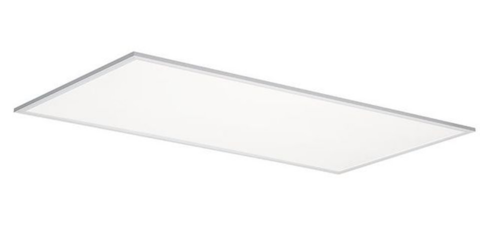 Signify Day-Brite 2FPZ30L850 FluxPanel LED recessed luminaire, 2 feet by 4 feet, 5000K, 3000 Lumens, 2 x 4 Difffuse LED Panel, 120-277V, Dimmable