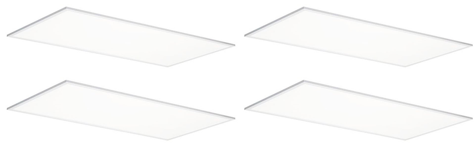(case of 4) Signify Day-Brite FluxPanel LED recessed flat panel luminaire, 2 feet by 4 feet, 5000K, 3000 Lumens, 24 watts, 2 x 4 Difffuse LED Panel, 120-277V, Dimmable, 2FPZ30L850 