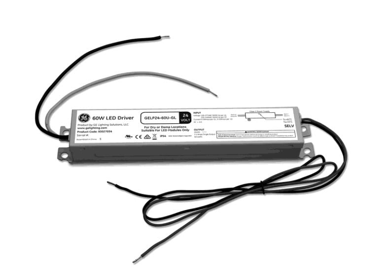 GE Immersion LED Refrigerated Display Lighting GELP24-60U-GL LED Driver 24v/60 watt LED driver (93027034)