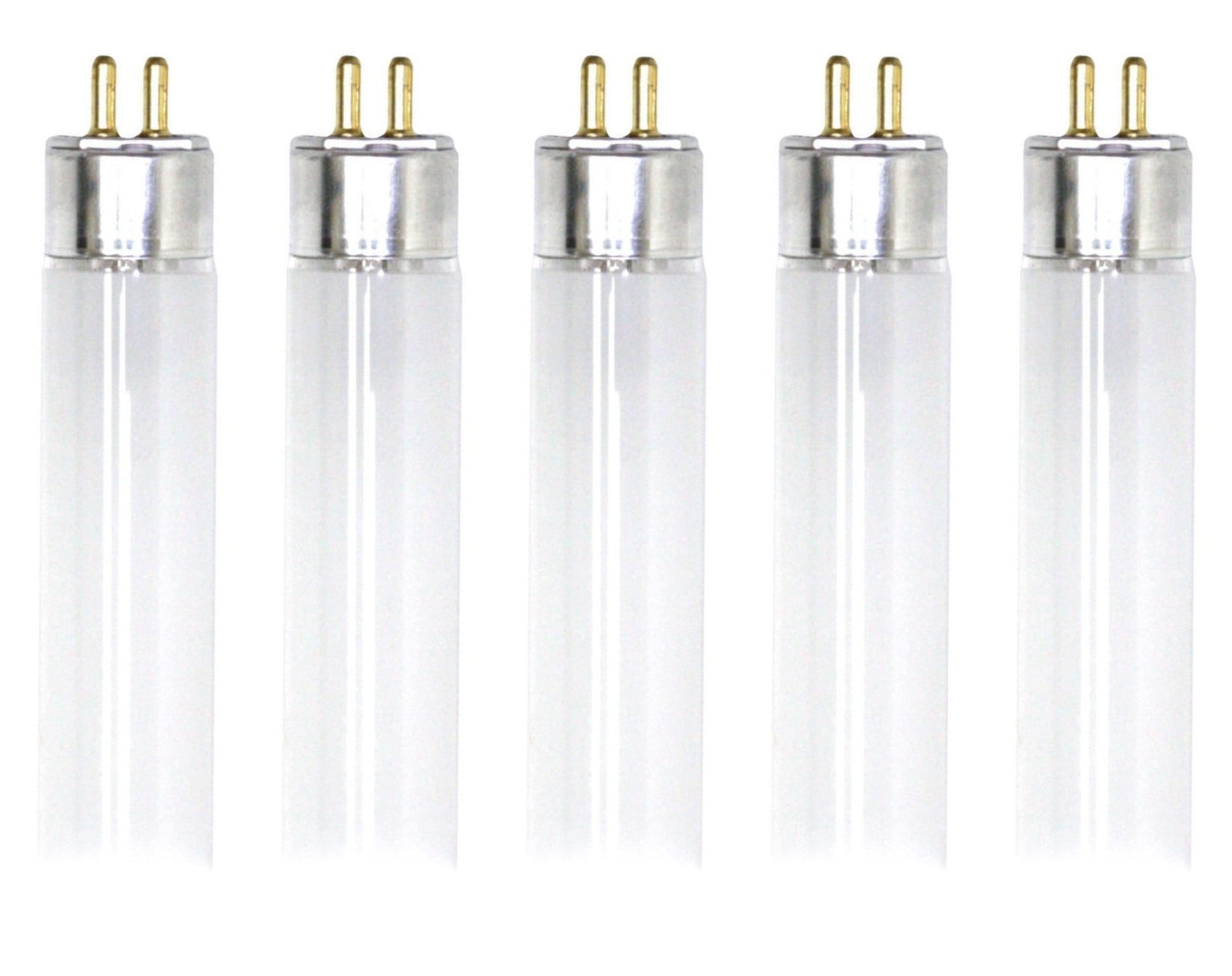 GE 46684 T5 Fluorescent,  21 Watt 2100 Lumen, Miniature Bi-Pin Base, 34 inch tube, 3500K  F21W/T5/835/ECO (case of 5) 