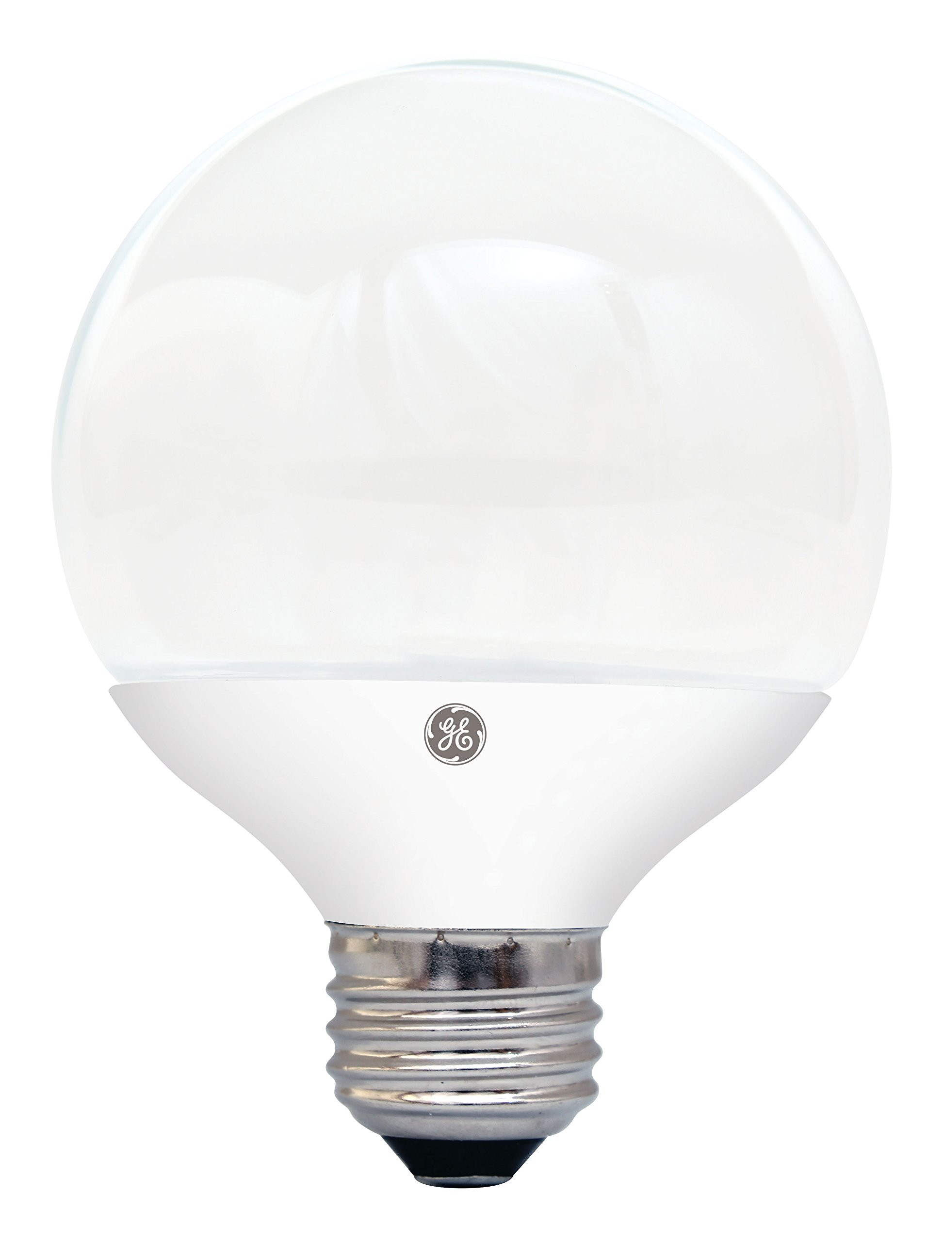 GE Lighting 37906 LED G25 Decorative Bulb with Candelabra Base, 5-Watt, Soft White, Dimmable, 350 lumens, 1-Pack