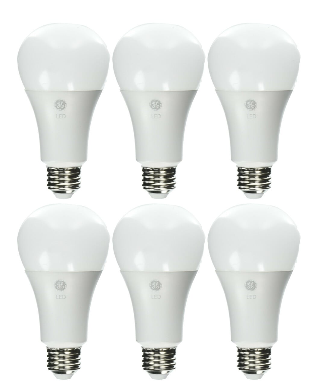 (6 bulbs) GE Lighting 65721 LED A21, 12 watt (75 watt equivalent) soft white A21, non-dimmable, LED light bulb, 1100 lumens