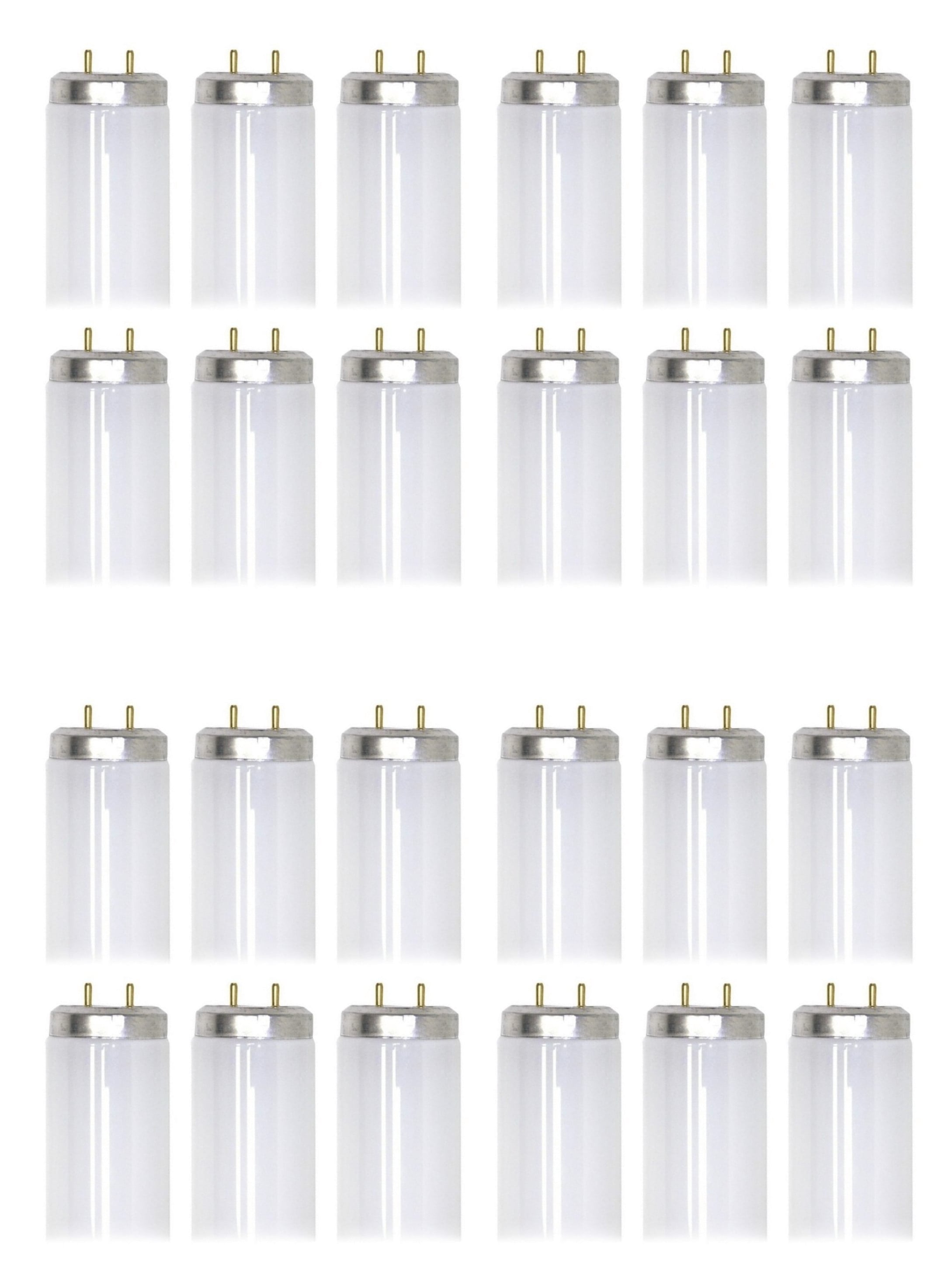 (case of 24) GE 97319 Linear Fluorescent, Office and Work Spaces, 15 watt T8, 3500K Bright White, 18 inch tube F15T8SP35