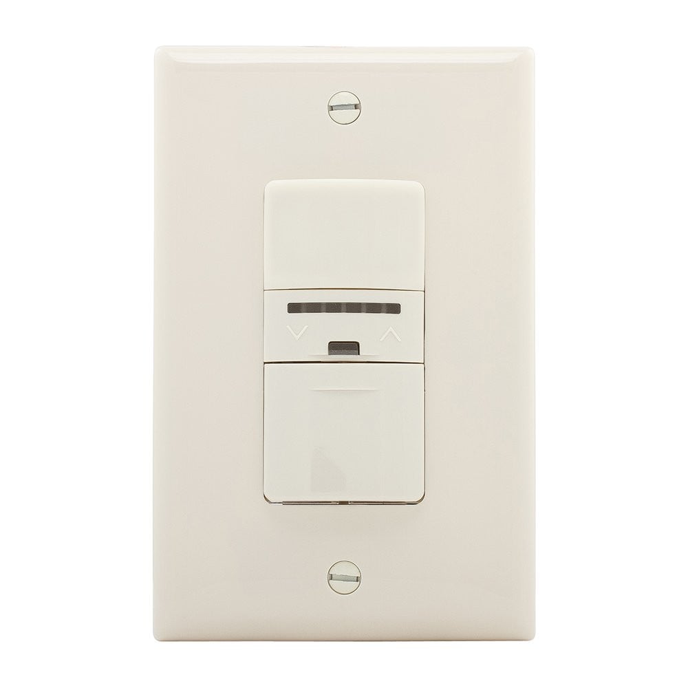 Eaton VS106D1-LA Vacancy Sensor with Dimmer, Light Almond, Dimmer sensor, 120V
