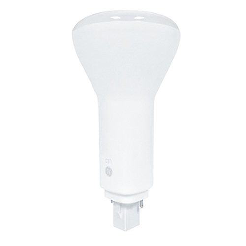 GE 92996 High Lumen Biax LED Lamp, 10.5 watts, 1050 lumens, Frosted, 4000K (Daylight White), G24D Base, 80 CRI, UL, 50,000 Year Lifespan