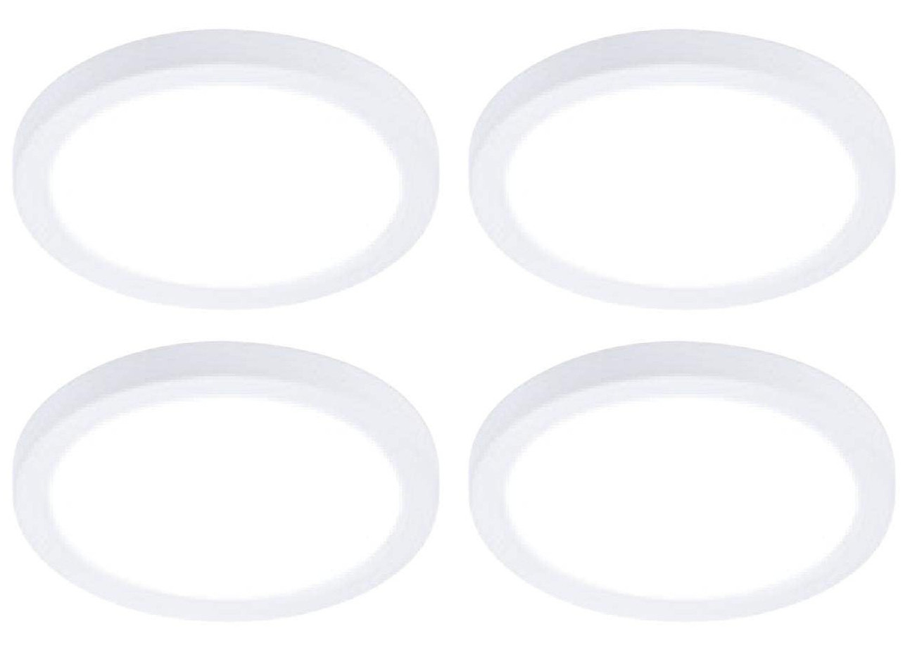 (case of 4) Philips Lightolier Indoor Surface Flush Mount Downlight LED, 5 inch, Round, Selectable lumen and color, Dimmable, 11 or 9 watt