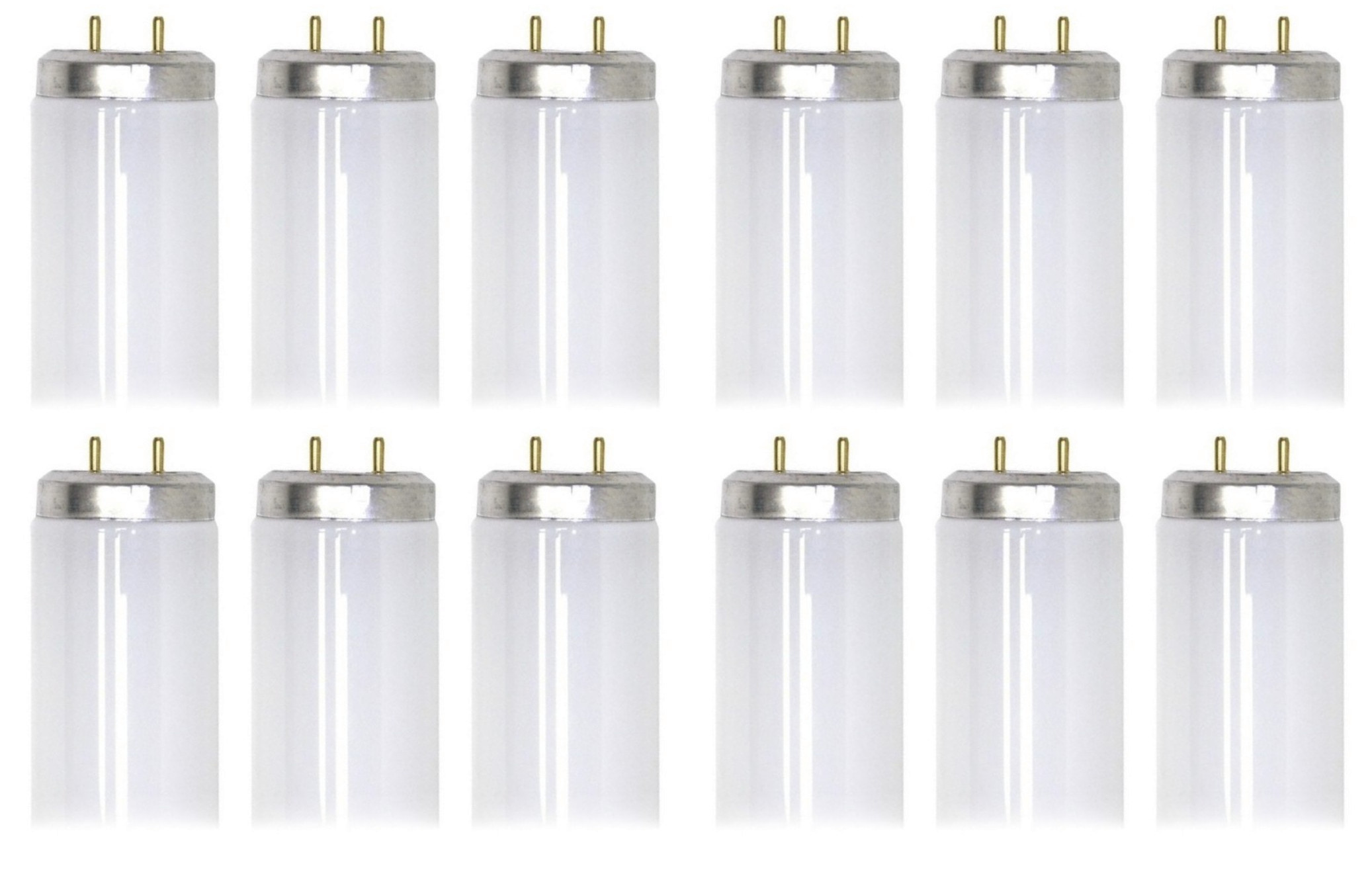(case of 12 bulbs) GE F30T12 Linear Fluorescent, 36 inch T12, 30 watt, 2350 lumens, 3500K soft white, F30T123SP35