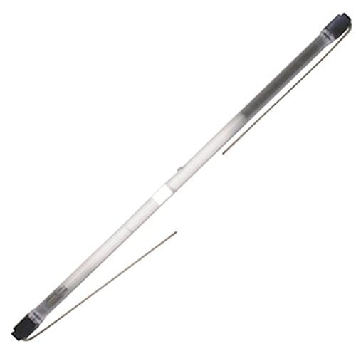 GE 28127 - QH3MT3/CL/HT/R  Double Ended Halogen Light Bulb, 15.1 inches, 3000 watt, 400 volt, T3, CER base, 2450K Warm White