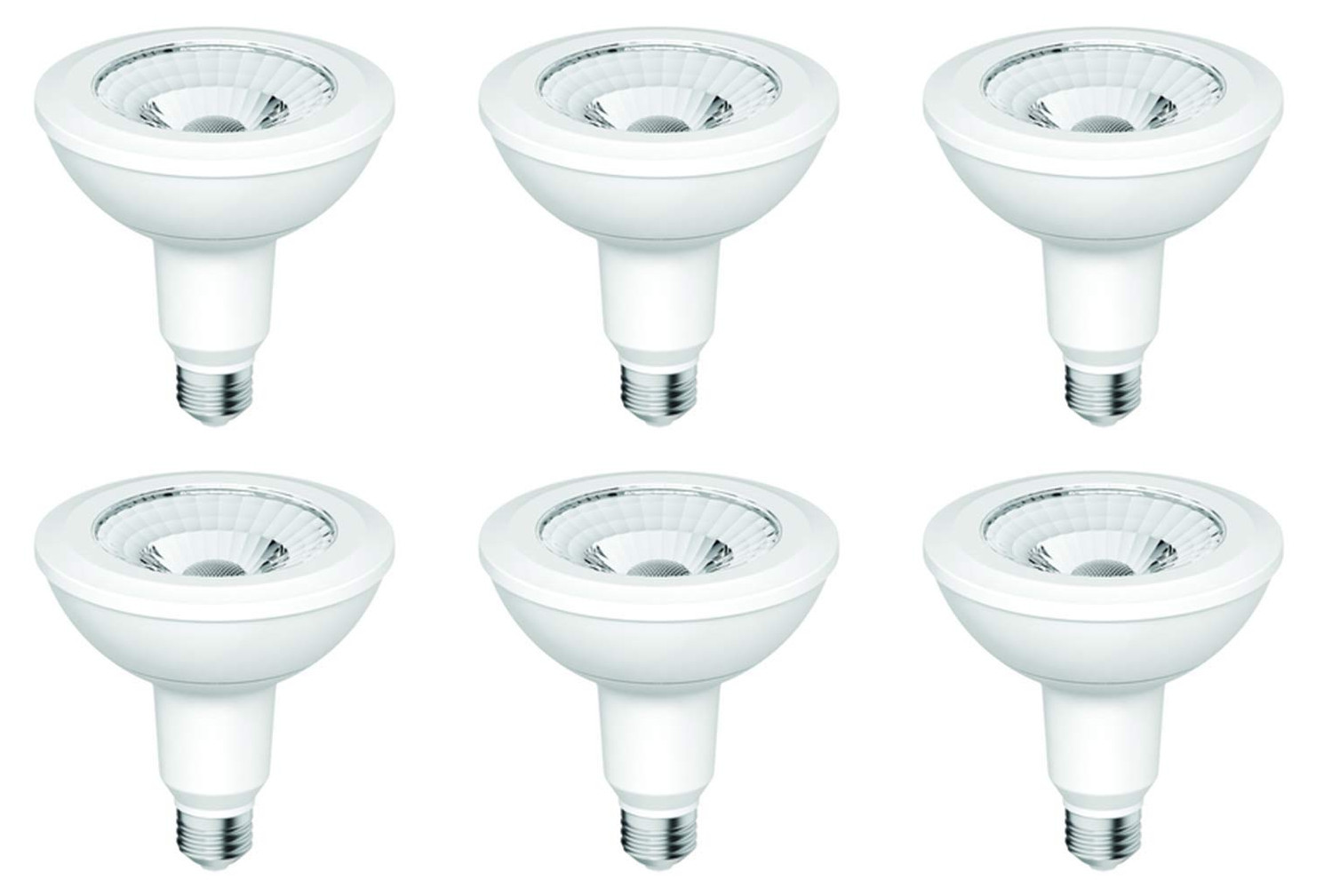 (case of 6) GE LIGHTING 91360 LED11P38W830/25 LED Light Bulb, PAR38 Shape,Non Dimmable, 11 watt, 950 lumen, 3000K
