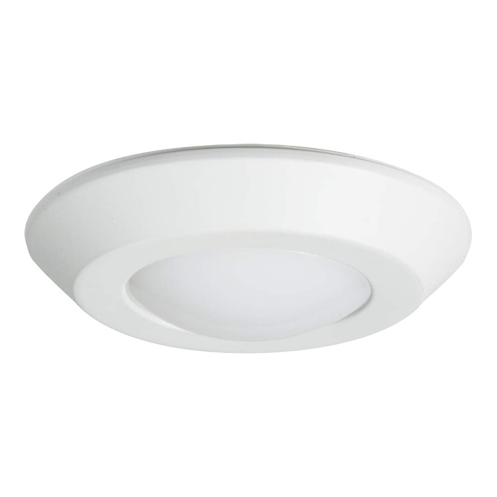 HALO BLD 4 in. 3000K Soft White Color Temperature Integrated LED Recessed Surface Mount Trim, 600 lumens, Title 20 Compliant, BLD406930WHR-CA
