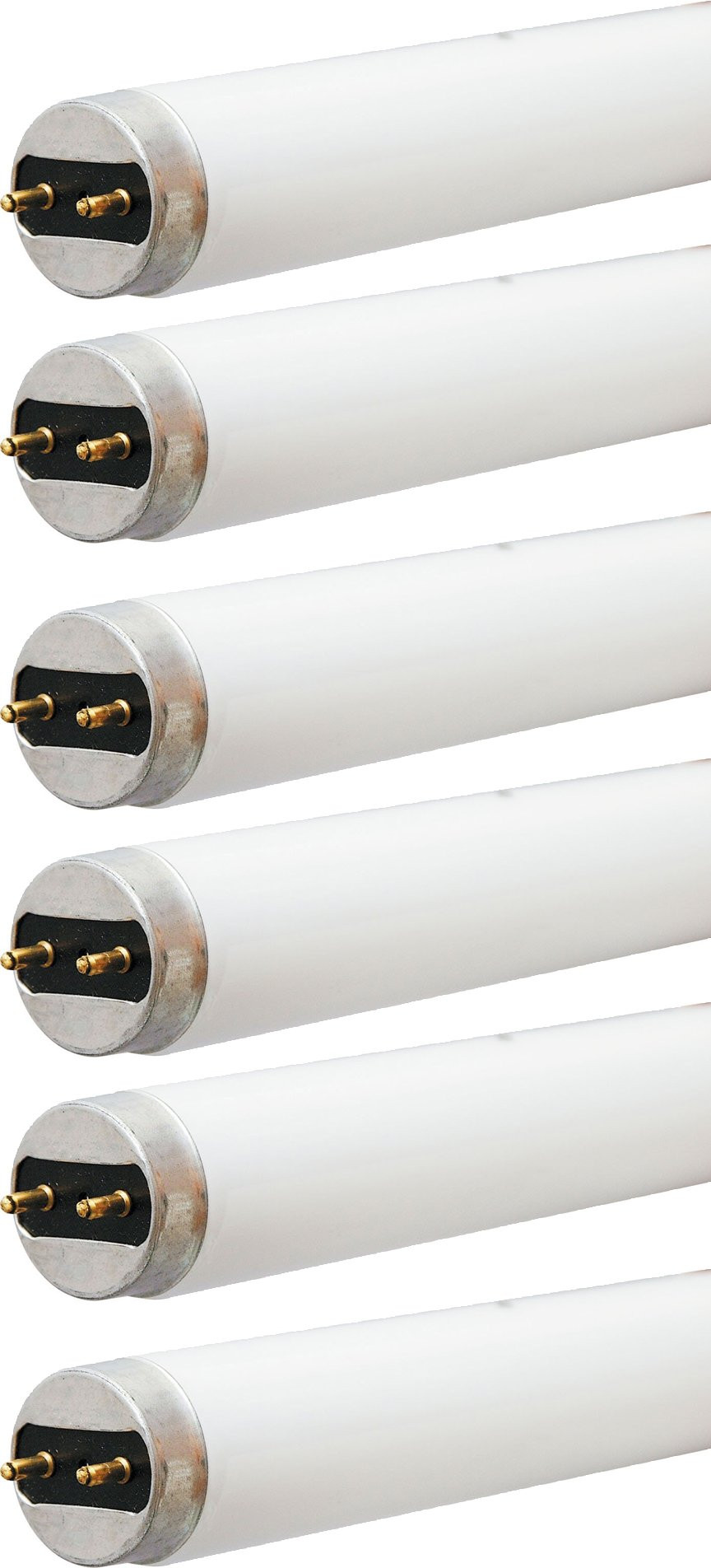 (case of 6) GE 10310, 36 inch T8, 1850 lumens, 30 watts, 6500K, F30T8/D, Medium Bi-Pin (G13) base