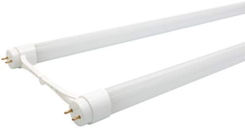 GE 43129 LED U-Bend Tube Lamp, Frosted, 4000K (Daylight White), G13 Base, 80 CRI, DLC, UL, 70,000 Year Lifespan