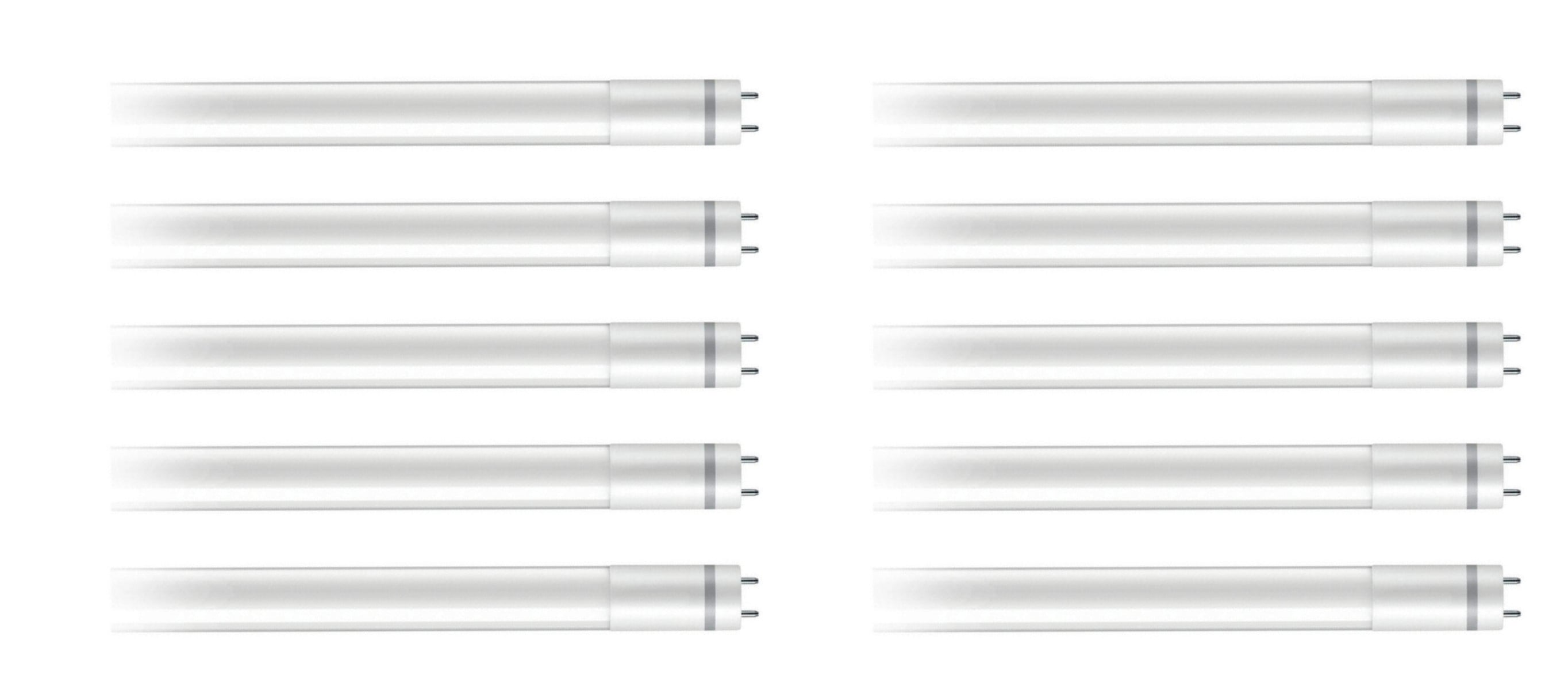 Philips MainsFit LED Tube 575506, MasterClass T8, 48 inch, 10.5 watts, 1650 lumens, 5000K Color Temperature, Type B Ballast Bypass, 70,000 hour, (case of 10), 10.5T8/MAS/48-850/MF16/P