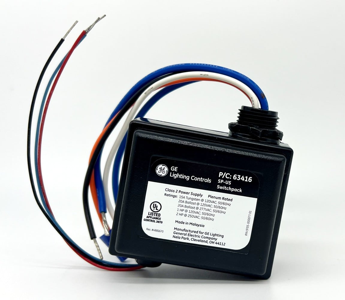 GE Lighting Controls 63416 Low Voltage Switchpack SP-US