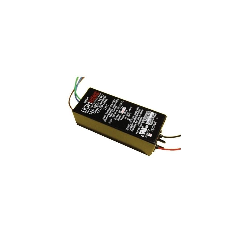 GE Lightech 66909 - 10 watt Output 120 volt Input Constant Voltage LED Driver (GELD10D12012PU 66909)