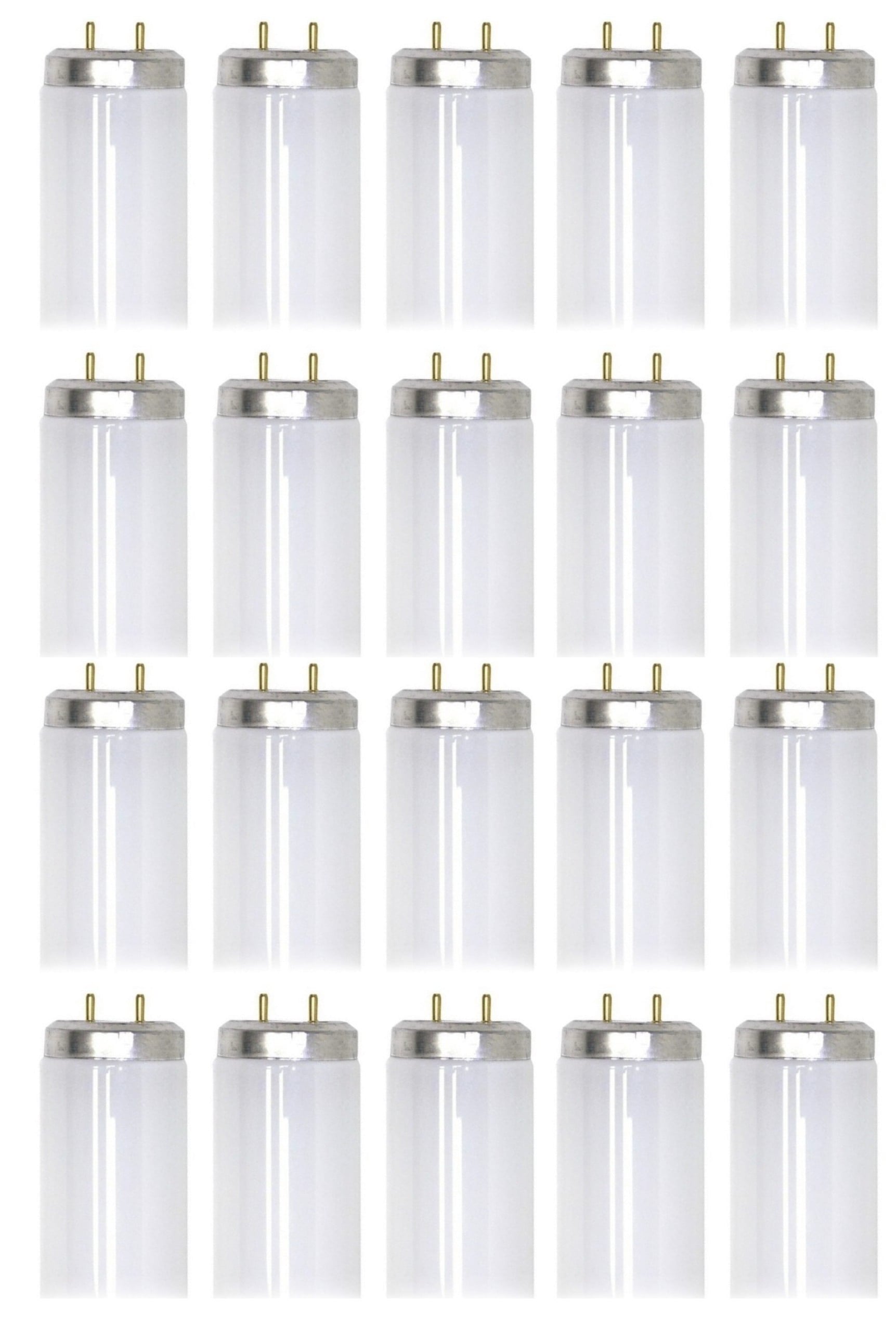 (case of 20) GE 80081 - F25T12/SP35/RS/WM/ECO Straight T12 Fluorescent Tube Light Bulb 36 inch, watt miser, rapid start Ecolux fluorescent tube