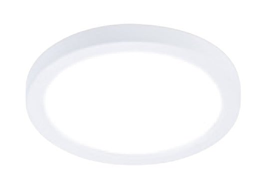 Lightolier LED Surface Mount Downlight, 7 inch round,  Field Selectable Lumens and Color Temperature, 0-10V Dimming, White, 120-277V, SD7RSLMZ10SCTUW 