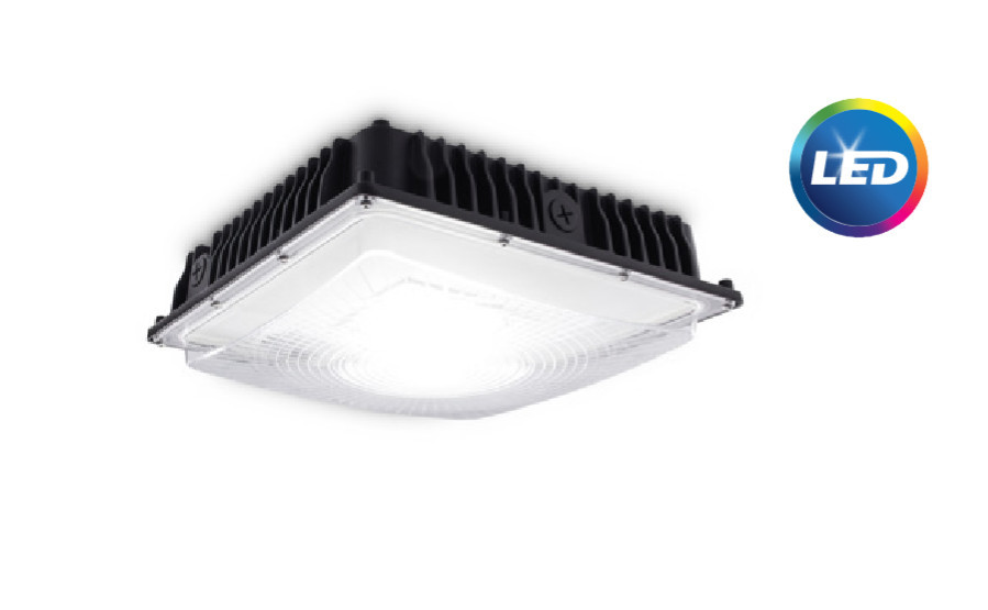 Stonco GC90-SCT-G2-SM-5-10-BZ LED Garage & Canopy Light, 70/80/90W Selectable, 3000K/4000K/5000K, Up to 12,850 Lumens, 120-347V, Bronze