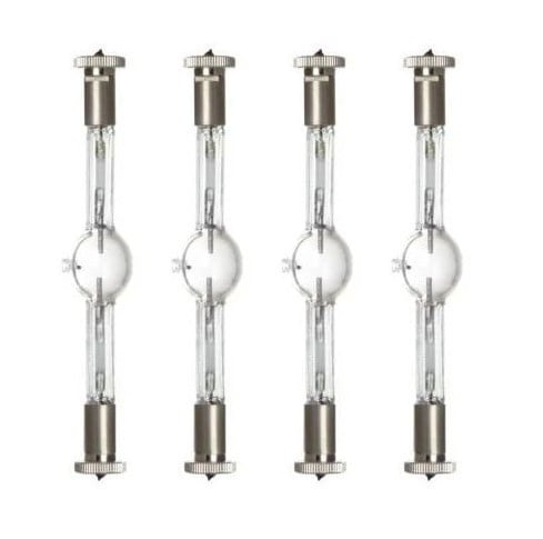 GE 96800 CSR1500/S/DE/60 1500W Metal Halide Double Ended Light Bulb 6000K Color Temp, Bulged Linear (case of 4)