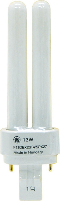 GE Lighting Energy Smart CFL 97592 13-Watt, 900-Lumen Double Biax Light Bulb with G24D-1 Base, 10-Pack