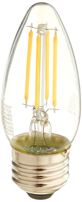 G E LIGHTING 22589 Clear Blunt Bulb (2 Pack)