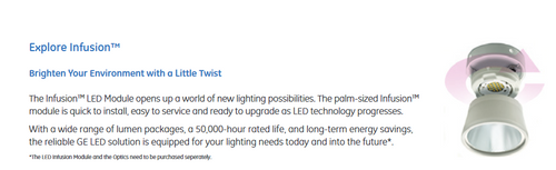 GE 19214 - M2000/930/W/G4 Indoor Track Lighting LED Fixture 3000K warm white GE Infusion