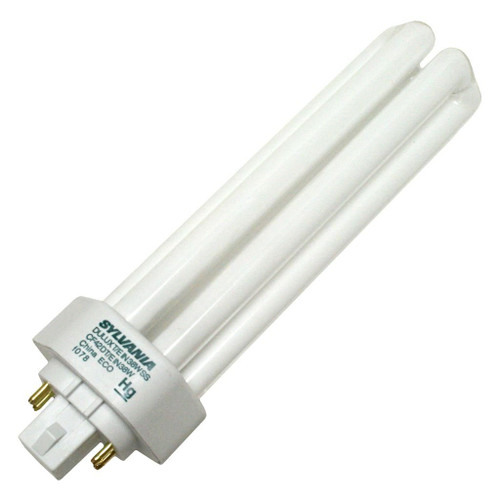 (10 pack) Sylvania 21105 - CF42DT/E/IN/38W/841/SS/ECO Triple Tube 4 Pin Base Amalgam Compact Fluorescent Cool White Light Bulb