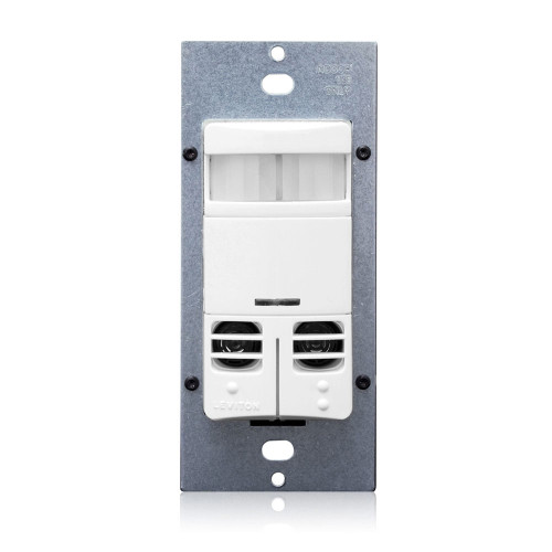 Leviton Occupancy Sensor OSSMD-GDW White Occupancy Sensor