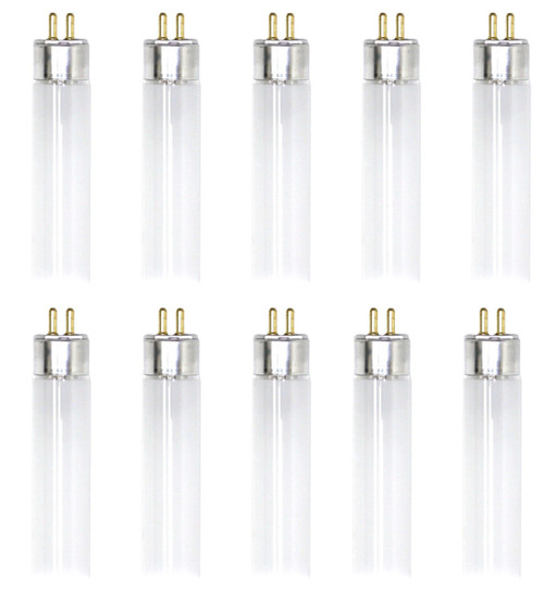 (10 lamps) GE 28175-5108WW Miniature Fluorescent T5 Lamp, Aircraft, low voltage, 12 inches, 8 watts