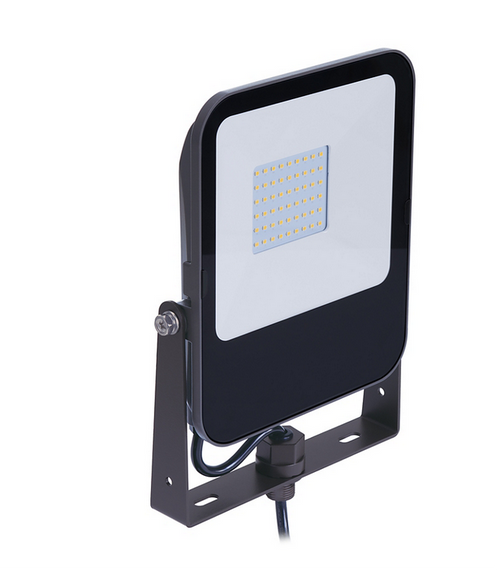 Philips Stonco LED Slim Flood Light Area Light, 10 watt, neutral white 4000K, Knuckle mount, 1000 Lumens, bronze, 120-277V