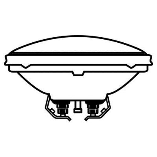 GE Halogen Light Bulb, Energy Efficient PAR36 Flood Light Bulb, 35-Watt, 250 Lumen, Screw Terminal Base, White, 1-Pack Spotlight Bulb, Indoor and Outdoor Flood Light Bulb
