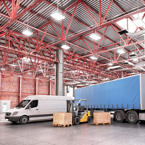 Hubbell Industrial CHB2-50MH-FA-EDU LED High Bay Light, White, 22,000 lumens, 172 watts, 24 inch LED Linear High Bay, Dimmable