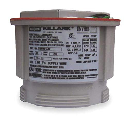 Hubbell Inudstrial Lighting NV2FG26 Compact Fluorescent Light Fixture, GX24Q3 Hazardous Location rated