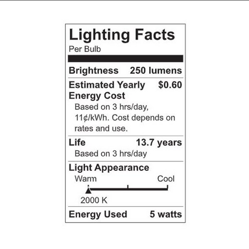 (case of 4 bulbs) GE 36731 Vintage Style LED Light Bulb, G25 Globe, Amber finish, Joyously Meandering Spiral filament, medium base, Dimmable