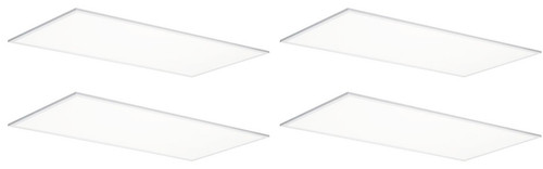 (case of 4) Signify Day-Brite 2FPZ30L850 FluxPanel LED recessed flat panel luminaire, 2 feet by 4 feet, 5000K, 3000 Lumens, 2 x 4 Difffuse LED Panel, 120-277V, Dimmable